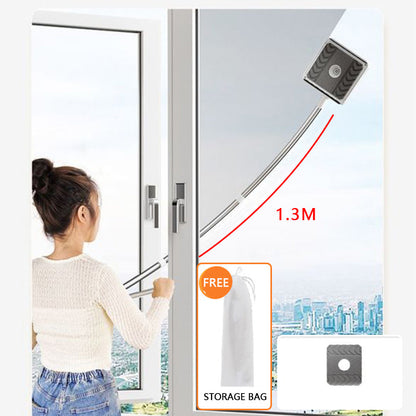 Solenis — Extendable Window Cleaner with Durable Sponge Head