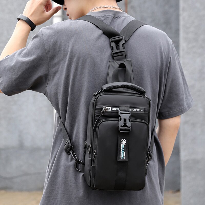 Zentro — Waterproof Anti-Theft Crossbody Bag with USB Port