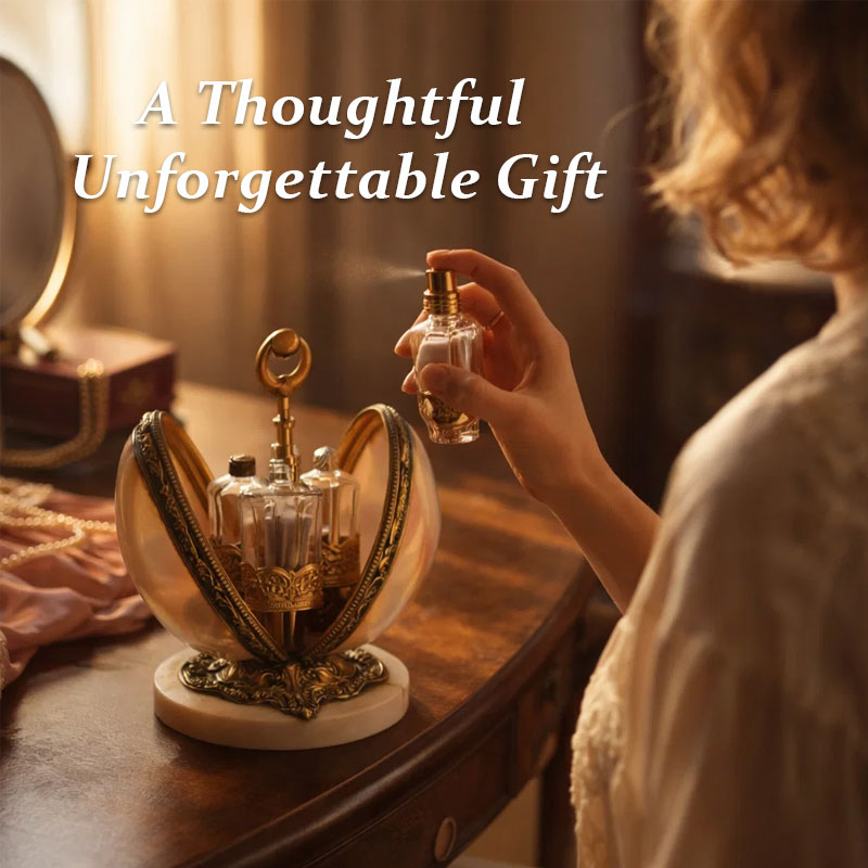 Vintage Perfume Shell™ — Transform Your Vanity into an Irresistible Stage of Timeless Allure