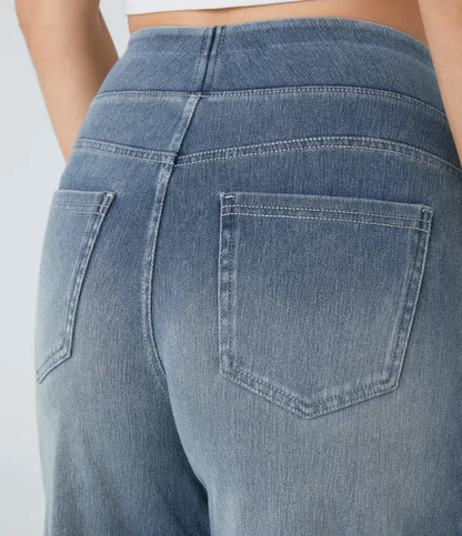 High-Waisted Wide Leg Jeans™ — Unlock All-Day Confidence and Freedom in Every Step