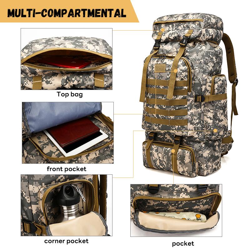 TitanForge™ 80L — Dominez la nature avec une force inébranlable et un contrôle total de votre équipement