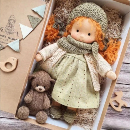 Best Gift for Kids-Handmade Waldorf Doll