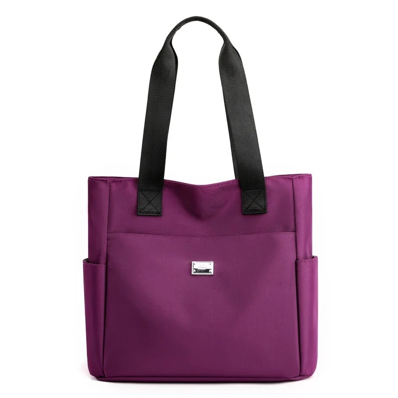 🔥Bolsa de Ombro de Nylon com Múltiplos Bolsos, Grande Capacidade e Repelente à Água