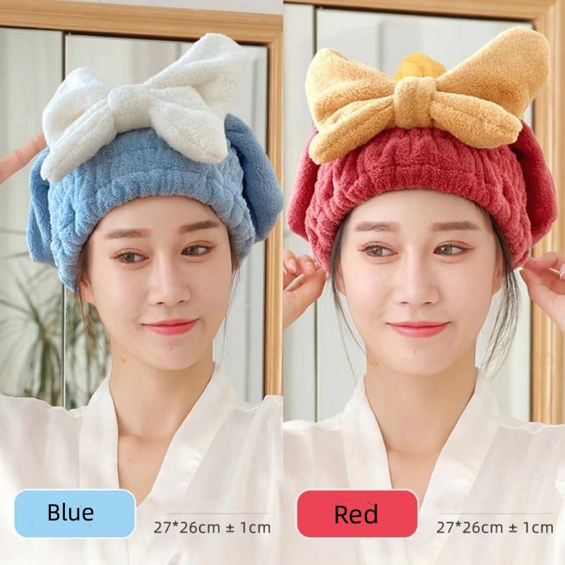 Ultra-Absorbent Microfiber Hair Wrap™ — Dry Faster, Shine Brighter, Live Damage-Free
