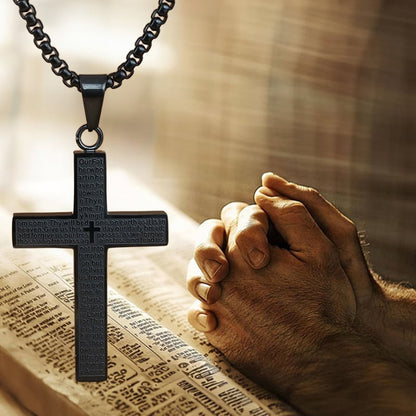 Titanium Steel Cross Necklace™ — Carry Unshakable Faith and Inner Strength Everywhere You Go