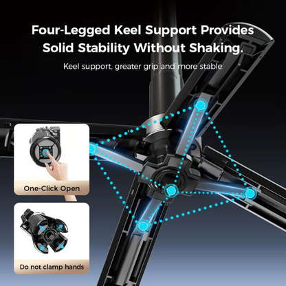 Magnetic Tripod Grip™ — Ovládnite každý záber s profesionálnou presnosťou a slobodou