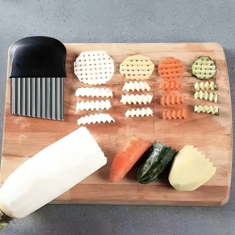 RippleSlice™ — Effortless Precision Cuts That Turn Every Meal into a Showstopper