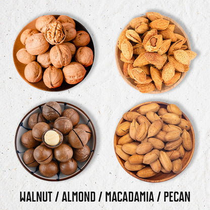 Verdena — Ergonomic Manual Nutcracker with Non-Slip Handle