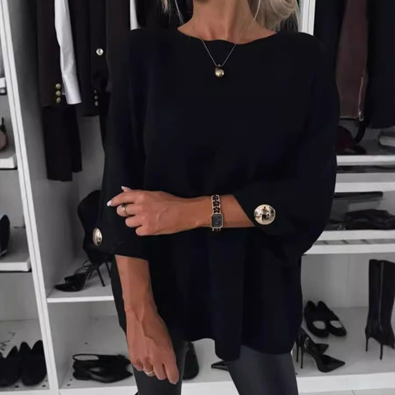 VelvetLuxe™ Knit Top — Wyjdź z domu z łatwą pewnością siebie i całodniowym komfortem