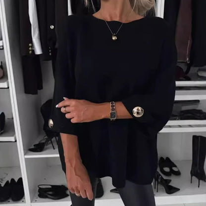VelvetLuxe™ Knit Top — Wyjdź z domu z łatwą pewnością siebie i całodniowym komfortem