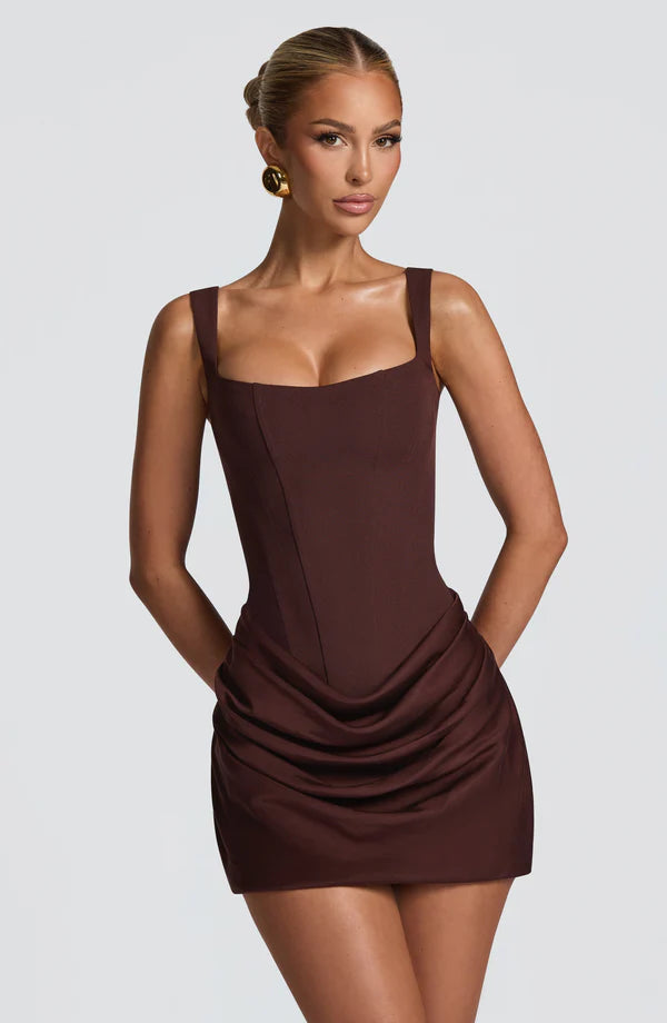 Liora Corset Mini Dress — Flattering Fit for Day & Evening Wear