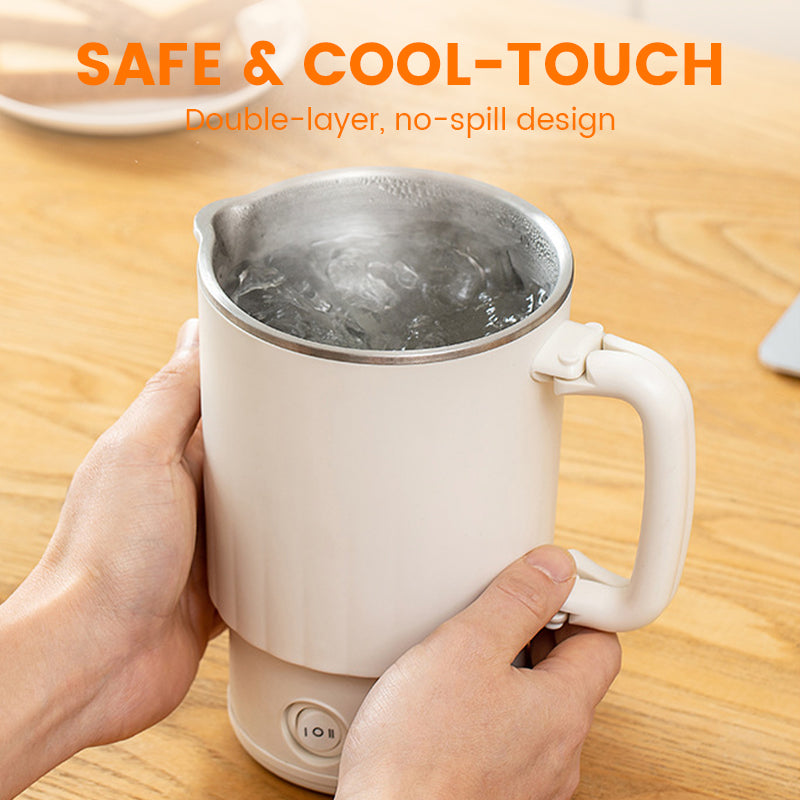Collapsible Kettle™ — いつでも熱くて純粋な飲み物で冒険に火をつけよう