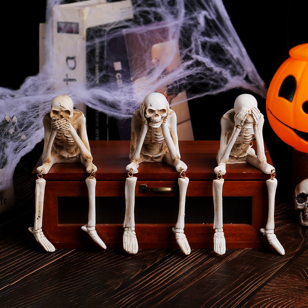 No Evil Statues™ — Ignite Dark Humor and Haunt Every Room with Bold Attitude