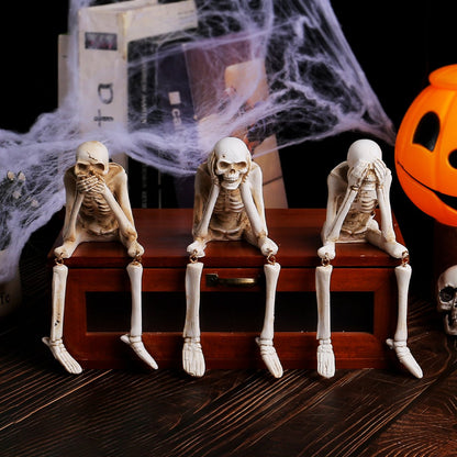 No Evil Statues™ — Ignite Dark Humor and Haunt Every Room with Bold Attitude