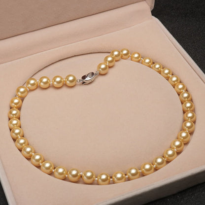 LuxeVera™ Pearl Necklace — Command Every Room with Timeless, Hypnotic Shine