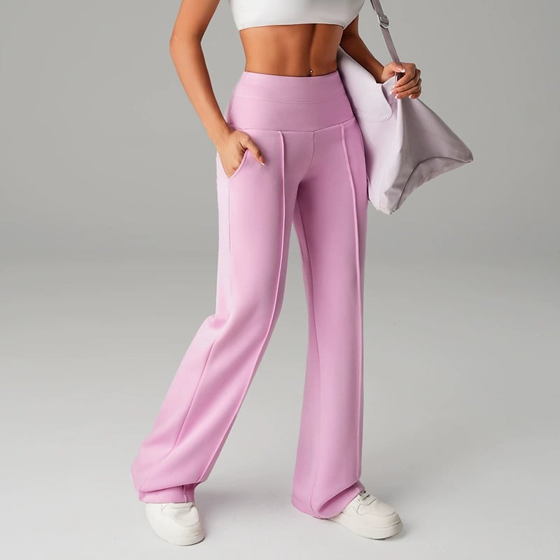 💗LETZTER TAG VERKAUF 50% RABATT⚡50K+ VERKAUFT💕Vionex Damen Schlichte Lockere Gerade Hose