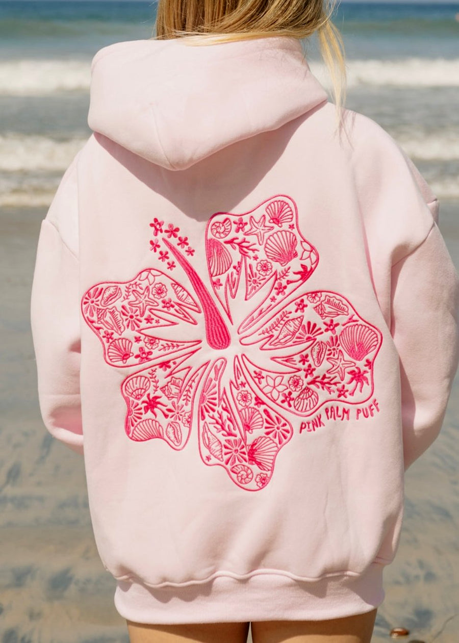 Hawaii Hibiscus - Oversized Hoodie 25$ TODAY ONLY