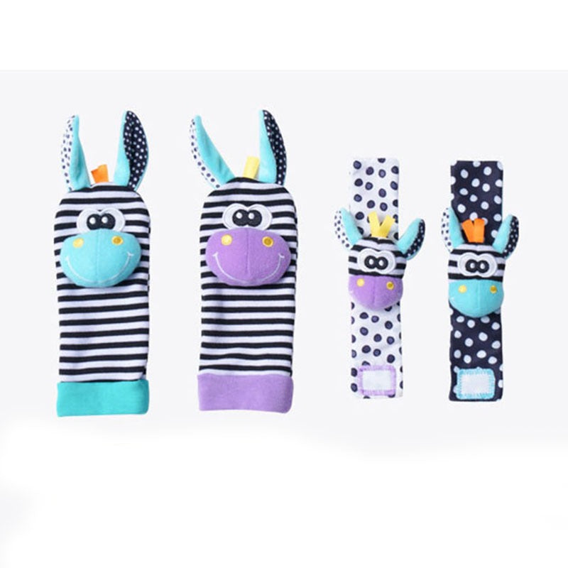 Rattle Socks & Wrist Straps For Babies 12$ TODAY ONLY