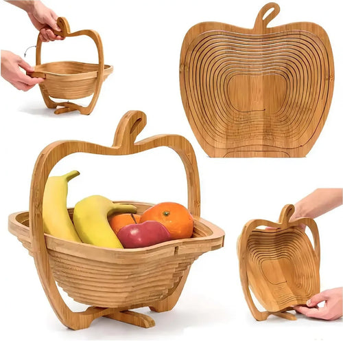 Wooden Fruit Basket