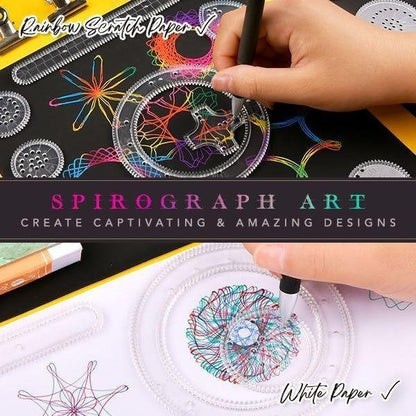 Nexara Spirograaf Geometrische Liniaal Set
