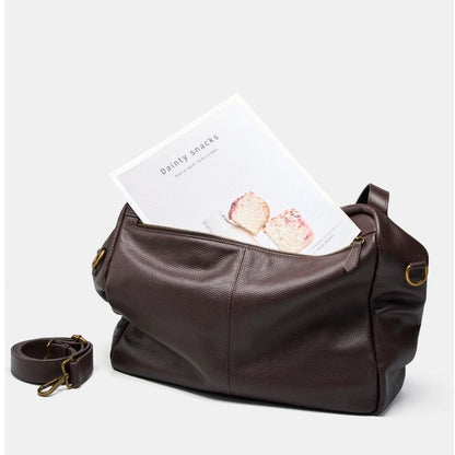 Elara — Women's Genuine Leather Tote Bag with Spacious Design