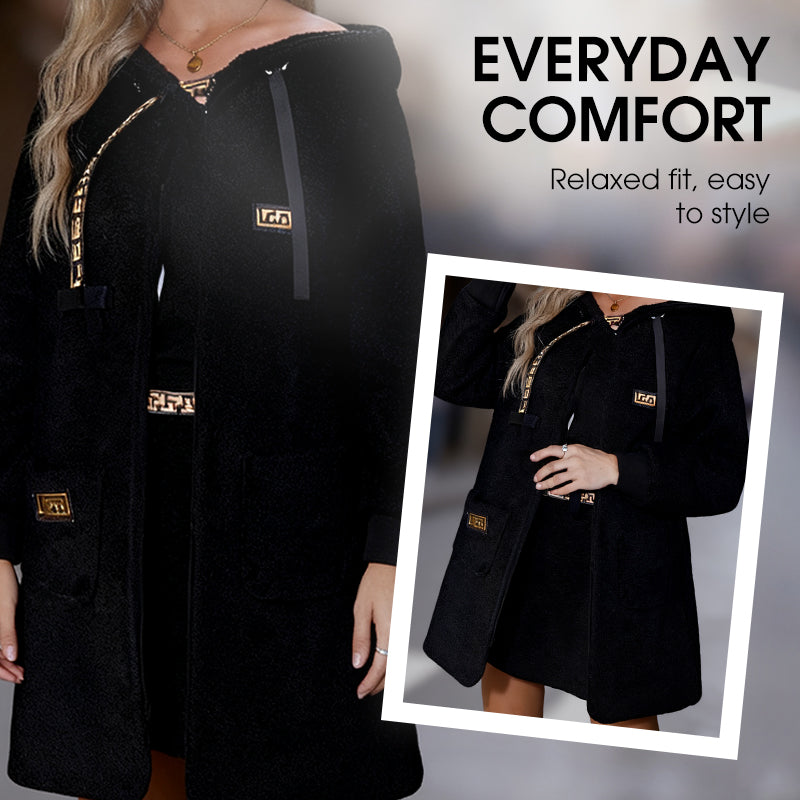 Virella — Dames Casual Lange Mouw Jas met Capuchon voor Dagelijks Warmtecomfort