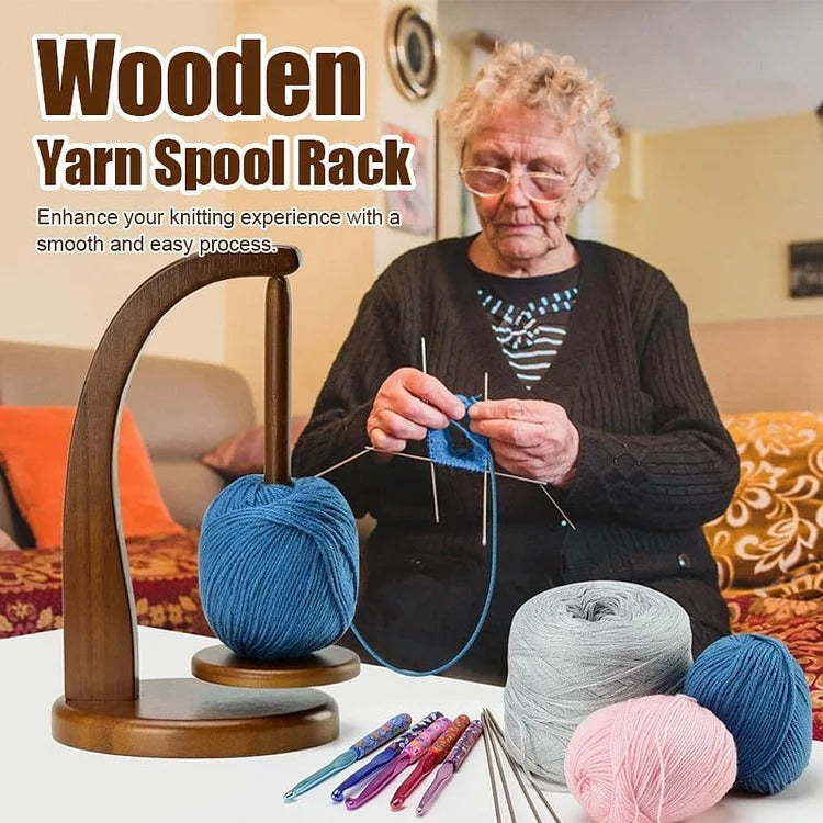 Wooden Yarn Spool Rack 25$ TODAY ONLY