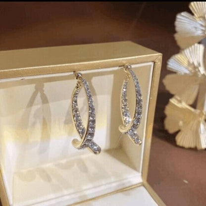Zylotex - Limited time offer🔥Cross Curved Earrings