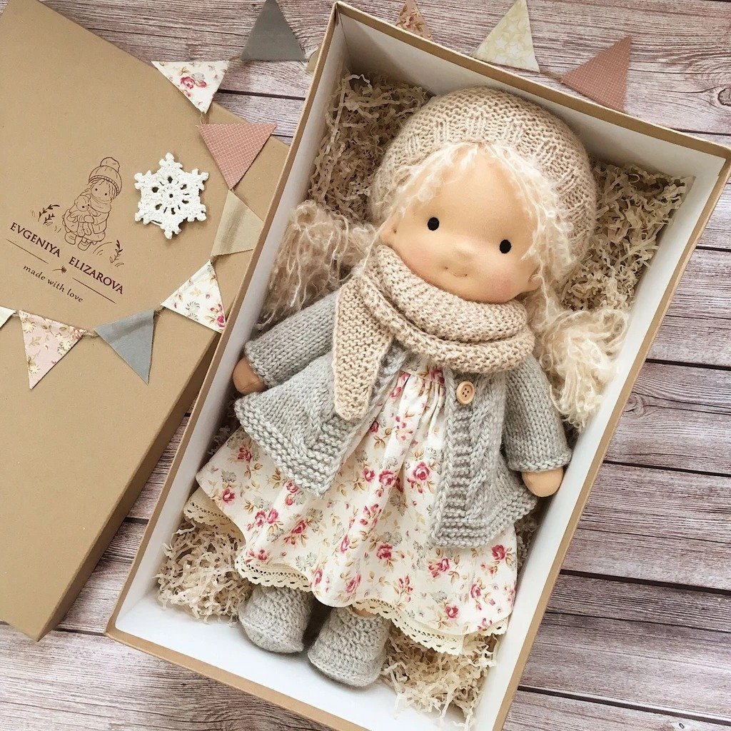 Best Gift for Kids-Handmade Waldorf Doll