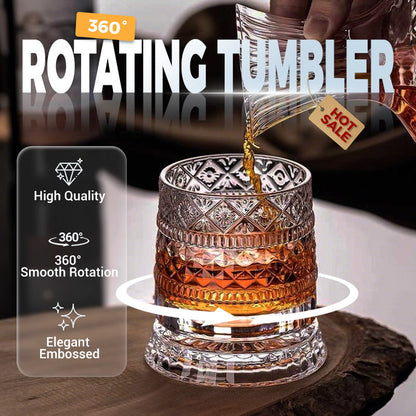 Pahar HypnoSpin pentru Whiskey™ — Aprinde-ți Simțurile cu Fiecare Înghițitură Hipnotizantă