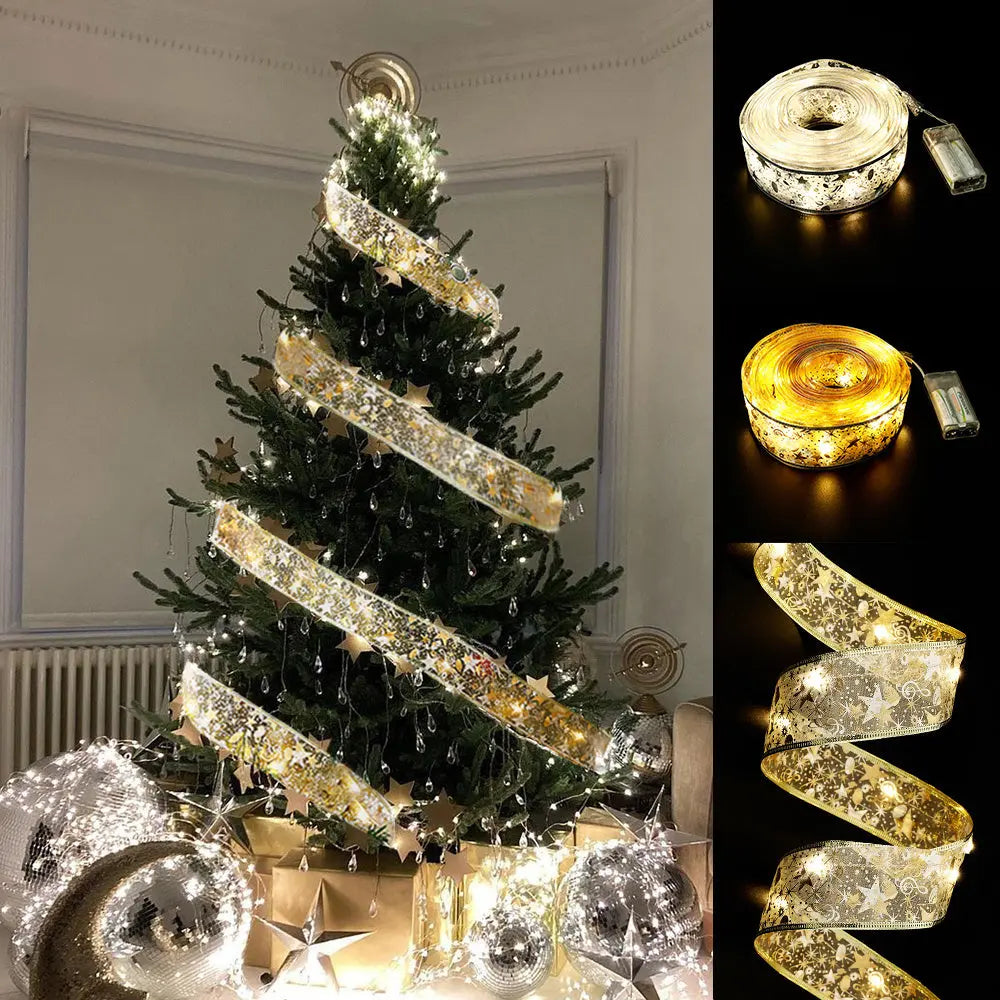 Lumini LED de zână de Crăciun