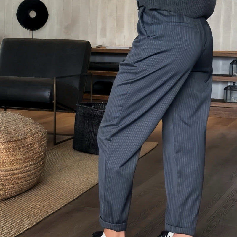 Pantalon Blazer Taille Haute UltraSculpt™ — Imprégnez Chaque Pièce d’une Confiance Qui Dure Toute la Journée
