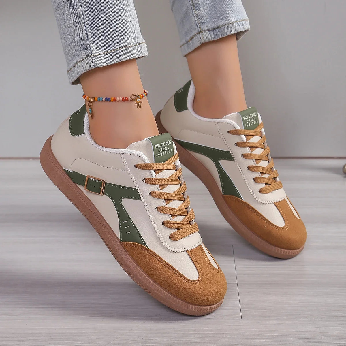 Kairo — Γυναικεία Casual Sneakers με Vintage Εμπνευση και Άνετη Εφαρμογή