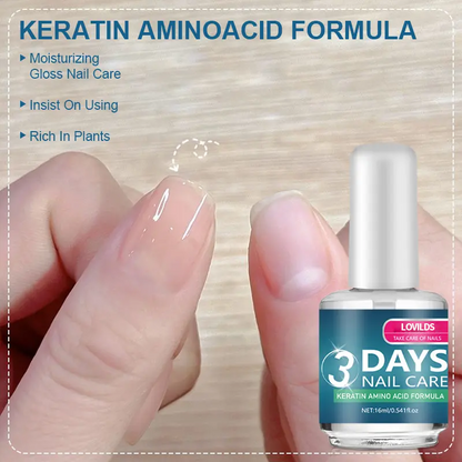 RevitaNail — Keratin negle-reparationsbehandling med hurtigttørrende formel