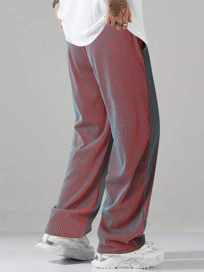 Pantaloni a Righe BreatheEasy™ — Rimani Fresco, Sicuro e Impeccabile Senza Sforzo per Tutto il Giorno