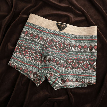 Norla — Økologiske bomullsboxershorts med pustende meshpaneler