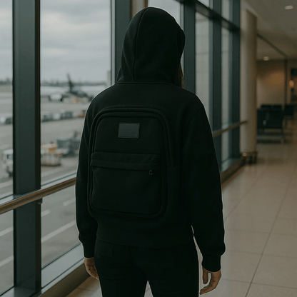 Hidden Pocket Hoodie™ — Travel Light, Stay Safe, and Outsmart Every Pickpocket