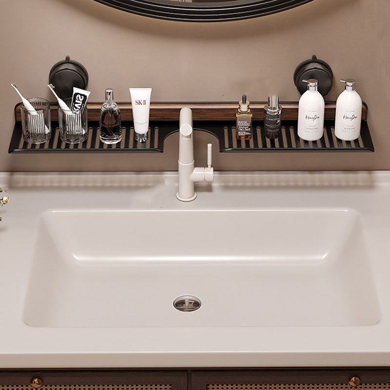 Walnut Faucet Storage Rack™ — Enkel styrke og plettfri orden på sekunder