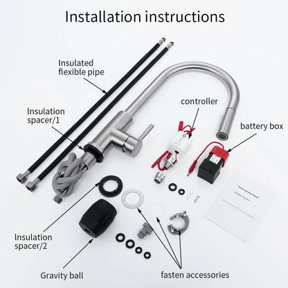 Kellen Touch Kitchen Faucet — Pull-Out Sprayer with Touch Sense Technology