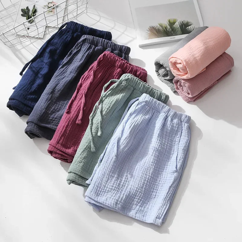 Crepe Cotton Shorts™ — Føl den kølige brise og frihed, der varer hele natten