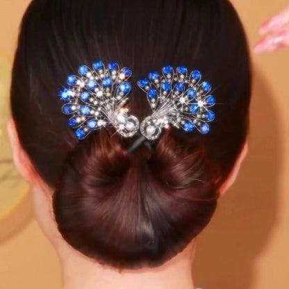LuxePeacock™ Hair Clip — Imposiez-vous dans chaque pièce avec un glamour vintage sans effort et une confiance inébranlable