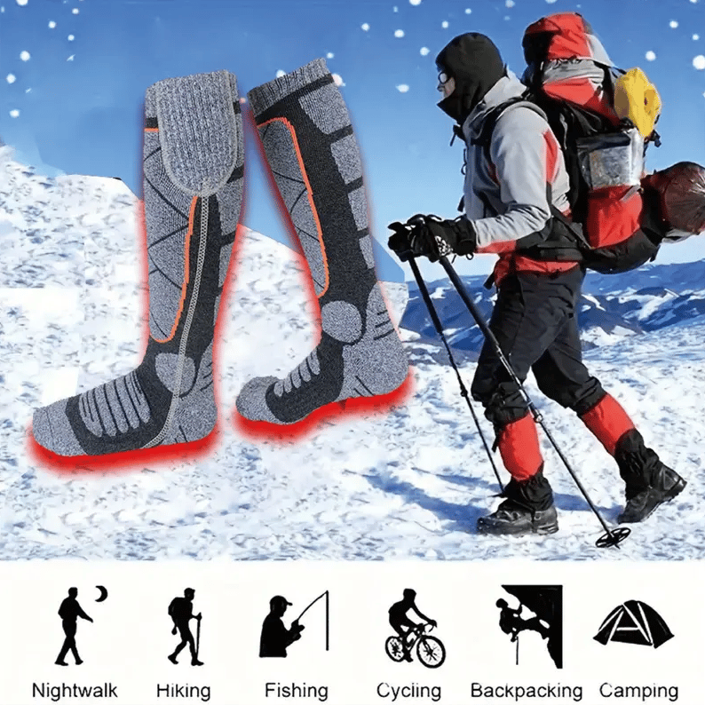 RechargeHeat Socks™ — Blaze Through Winter with All-Day Toasty Feet
