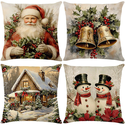 HolidayGlow Pillow Covers™ — Wrap Your Home in Cozy, Festive Magic That Lasts Season After Season