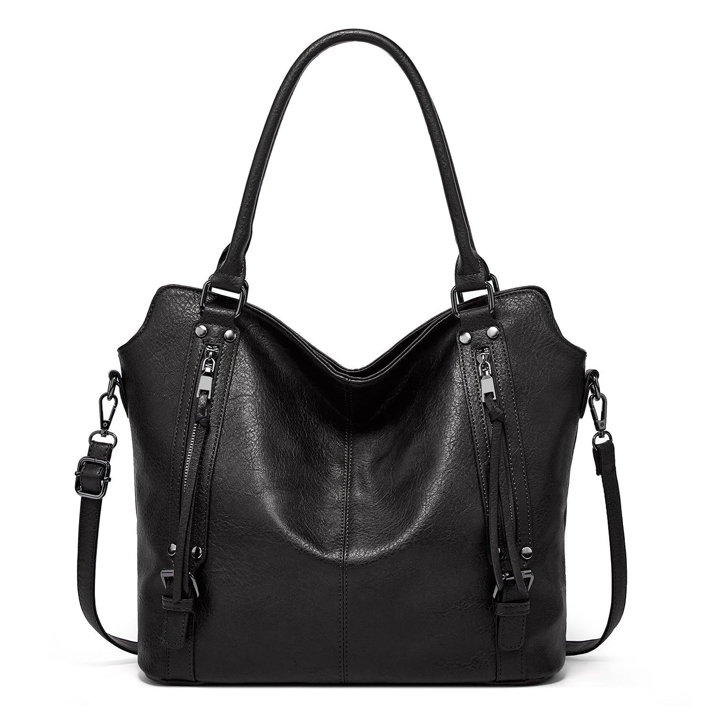 Textured PU Leather Tote™ — Chame Atenção com Estilo Sem Esforço e Confiança Inabalável