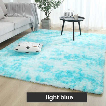 ⏳Reducere 50% pentru Timp Limitat⏰Covoraș de Podea Pufoasă cu Culoare Gradient🛋️