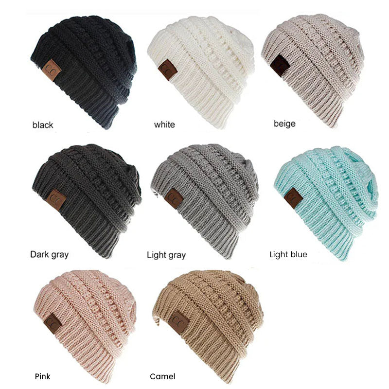 Cable Knit Ponytail Beanie™ — Freeze-Proof Warmth That Keeps Your Hair Flawless All Day