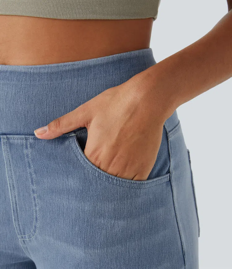 High-Waisted Wide Leg Jeans™ — Unlock All-Day Confidence and Freedom in Every Step