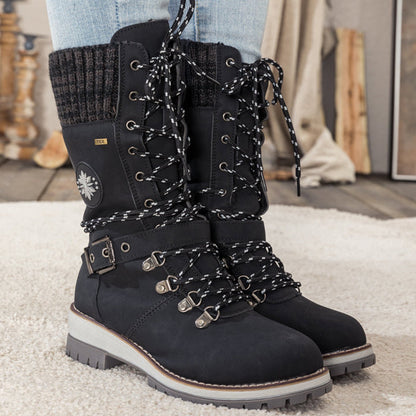 Glavren — Isolierte wasserdichte Winter-Schneestiefel für kaltes Wetter
