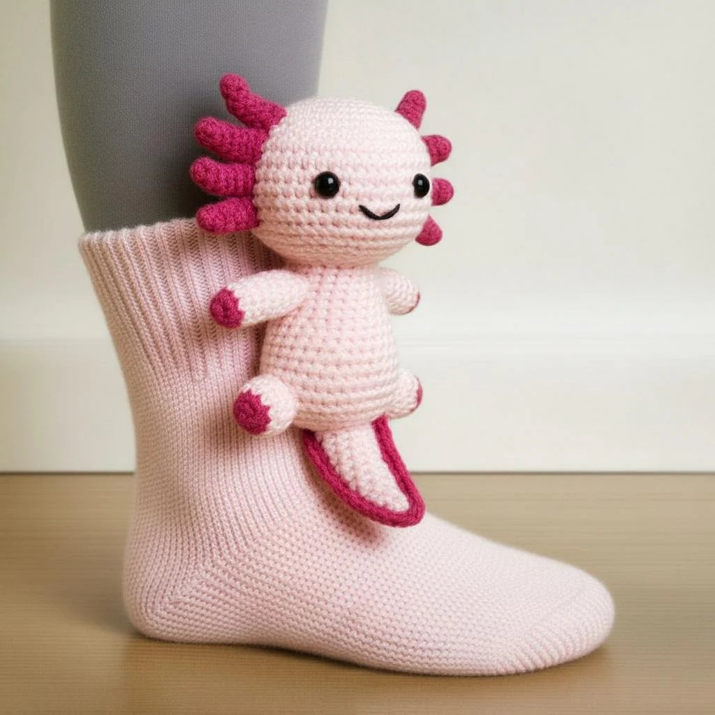 Faelina — Chaussettes en coton 3D animaux douillettes avec confort respirant