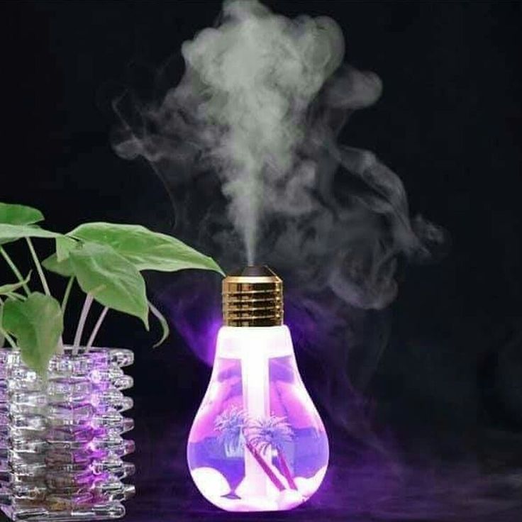 Umidificatore a Bulbo Vivara — Diffusore ad Ultrasuoni a Nebbia Fredda con Spegnimento Automatico
